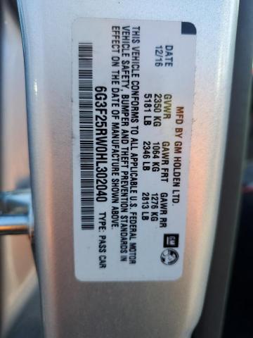 Photo 11 VIN: 6G3F25RW0HL302040 - CHEVROLET SS 