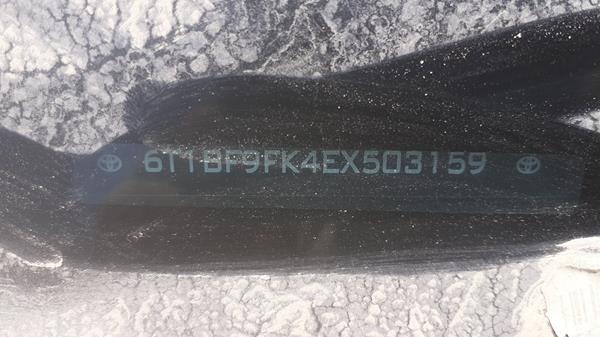 Photo 1 VIN: 6T1BF9FK4EX503159 - TOYOTA CAMRY 