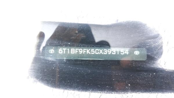 Photo 4 VIN: 6T1BF9FK5CX393154 - TOYOTA CAMRY 