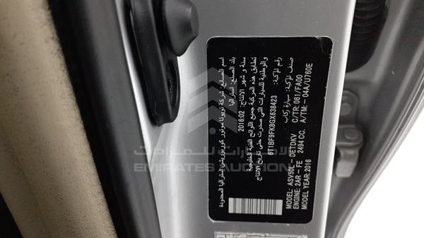 Photo 2 VIN: 6T1BF9FK8GX638423 - TOYOTA CAMRY 