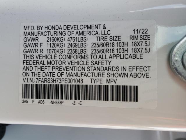 Photo 12 VIN: 7FARS3H73PE001048 - HONDA CRV 