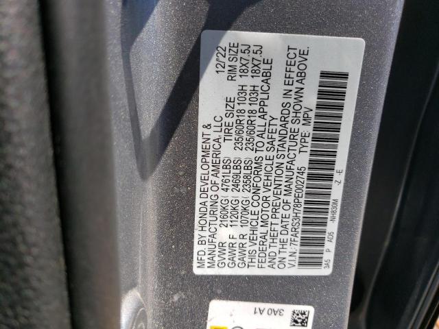 Photo 12 VIN: 7FARS3H78PE002745 - HONDA CR-V EXL 