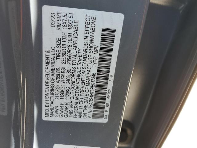 Photo 12 VIN: 7FARS4H76PE017346 - HONDA CRV 