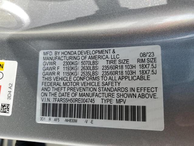 Photo 12 VIN: 7FARS5H50RE004745 - HONDA CR-V SPORT 