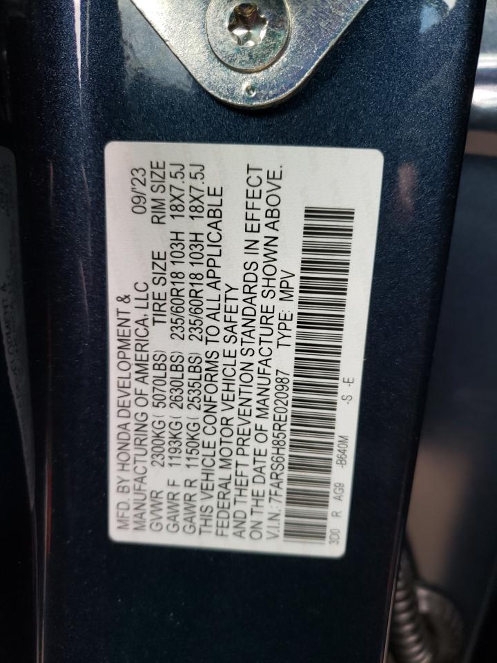 Photo 12 VIN: 7FARS6H85RE020987 - HONDA CR-V 