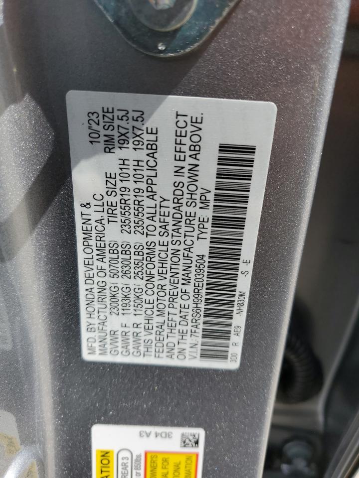 Photo 12 VIN: 7FARS6H99RE039504 - HONDA CR-V 