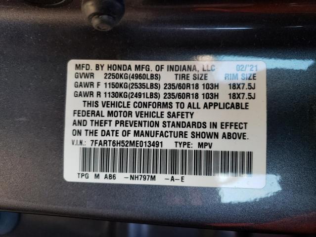 Photo 11 VIN: 7FART6H52ME013491 - HONDA CR-V EX 