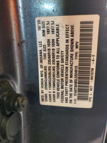 Photo 12 VIN: 7FART6H85LE024915 - HONDA CR-V EXL 