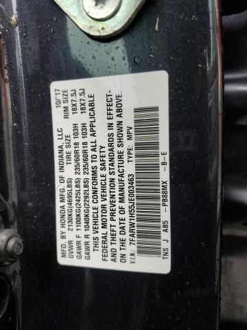 Photo 13 VIN: 7FARW1H55JE003463 - HONDA CR-V EX 