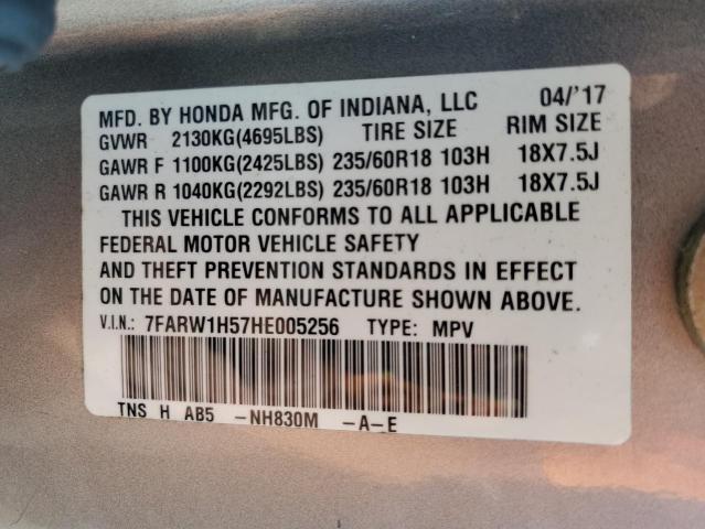 Photo 13 VIN: 7FARW1H57HE005256 - HONDA CR-V EX 