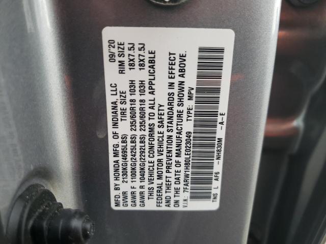 Photo 11 VIN: 7FARW1H80LE023049 - HONDA CR-V EXL 