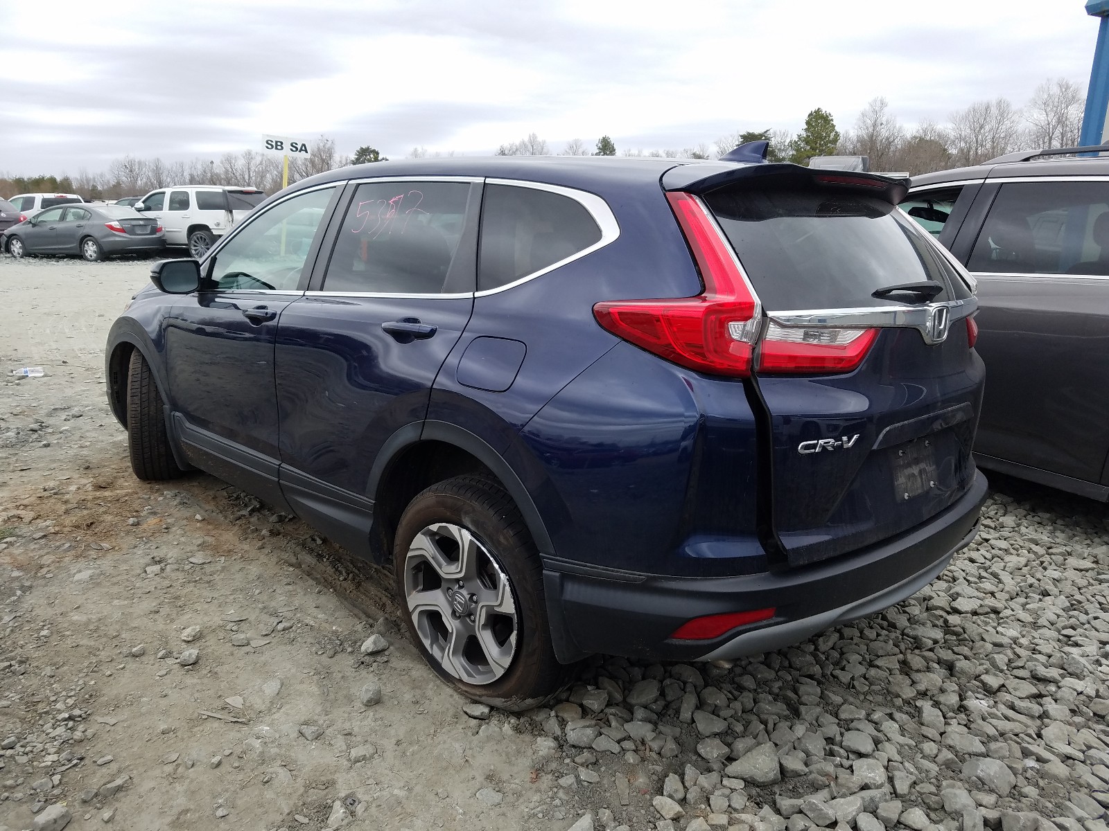 Photo 2 VIN: 7FARW1H82HE033637 - HONDA CR-V EXL 