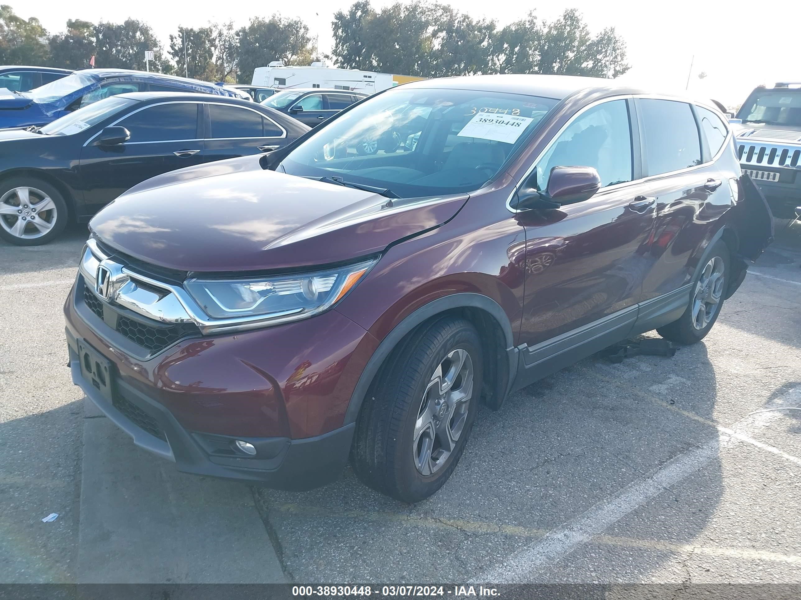 Photo 1 VIN: 7FARW1H83JE003200 - HONDA CR-V 