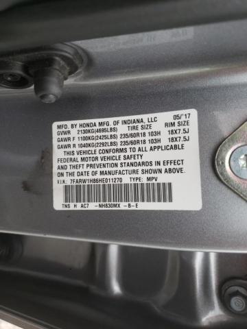 Photo 9 VIN: 7FARW1H86HE011270 - HONDA CR-V EXL 