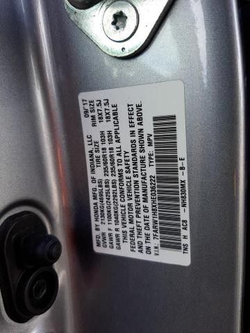 Photo 11 VIN: 7FARW1H8XHE036222 - HONDA CR-V EXL 