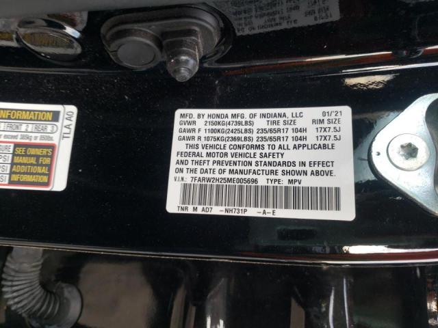 Photo 9 VIN: 7FARW2H25ME005696 - HONDA CR-V LX 