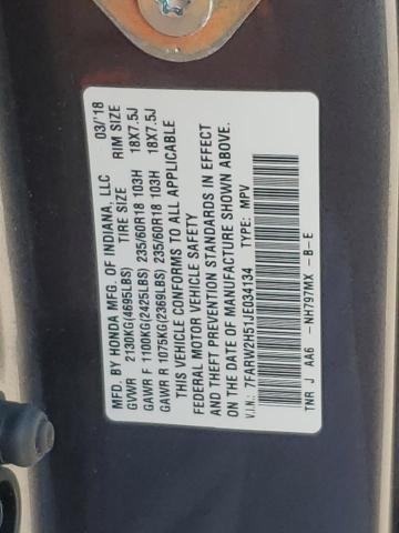 Photo 12 VIN: 7FARW2H51JE034134 - HONDA CR-V EX 