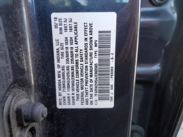 Photo 11 VIN: 7FARW2H54JE060565 - HONDA CR-V EX 