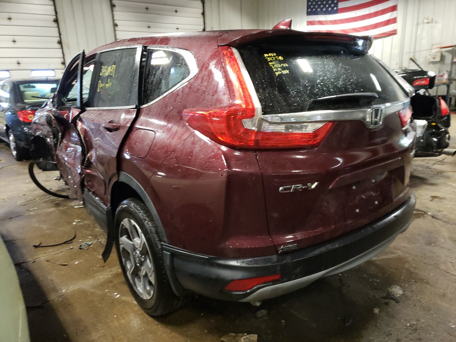 Photo 2 VIN: 7FARW2H57JE076291 - HONDA CR-V EX 