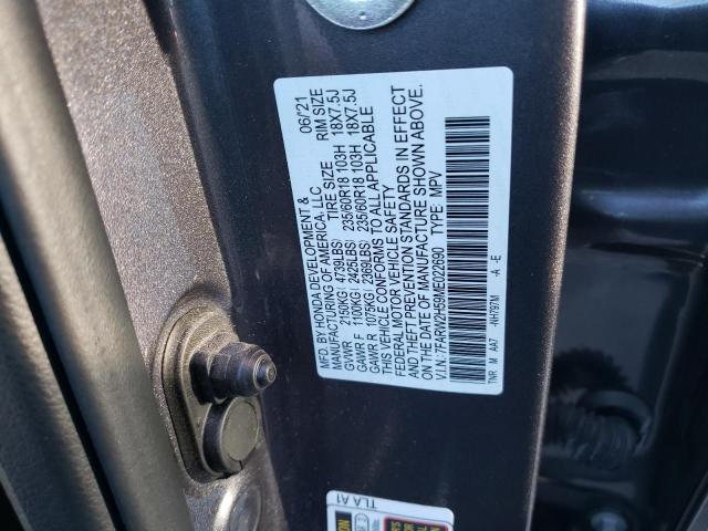 Photo 9 VIN: 7FARW2H59ME022690 - HONDA CR-V EX 