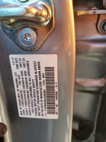 Photo 11 VIN: 7FARW2H82JE002867 - HONDA CR-V EXL 