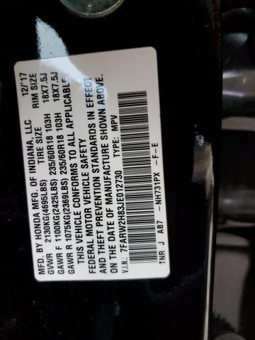 Photo 12 VIN: 7FARW2H83JE012730 - HONDA CR-V EXL 