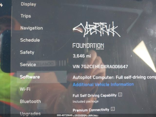 Photo 6 VIN: 7G2CEHEDXRA006647 - TESLA CYBERTRUCK 