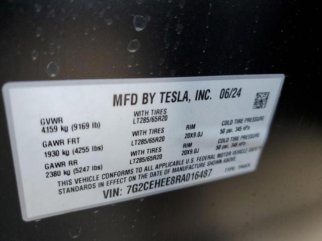 Photo 11 VIN: 7G2CEHEE8RA016487 - TESLA CYBERTRUCK 