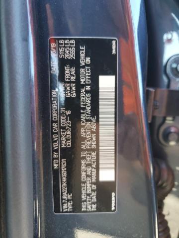 Photo 11 VIN: 7JRA22TK4KG017631 - VOLVO S60 