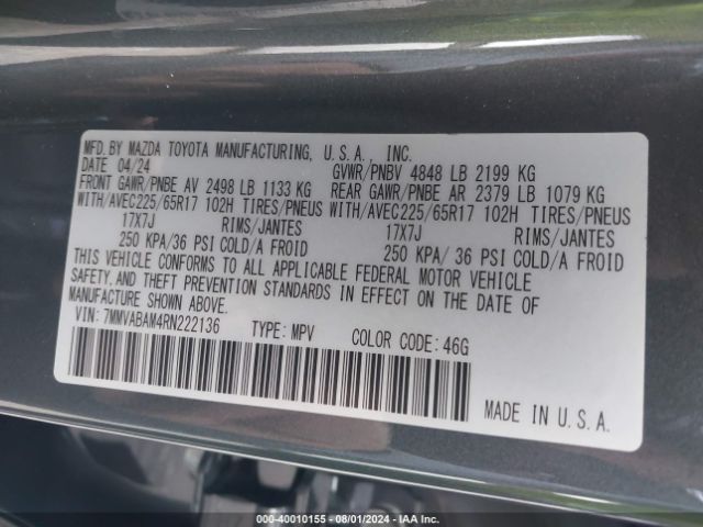 Photo 8 VIN: 7MMVABAM4RN222136 - MAZDA CX-50 