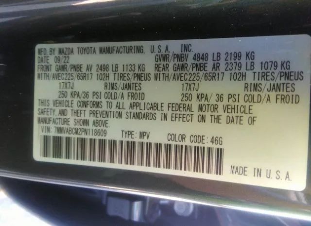 Photo 8 VIN: 7MMVABCM2PN118609 - MAZDA CX-50 