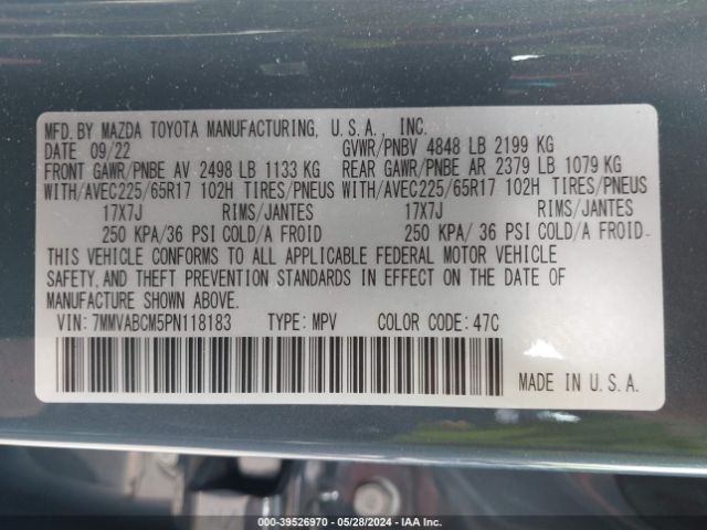 Photo 8 VIN: 7MMVABCM5PN118183 - MAZDA CX-50 