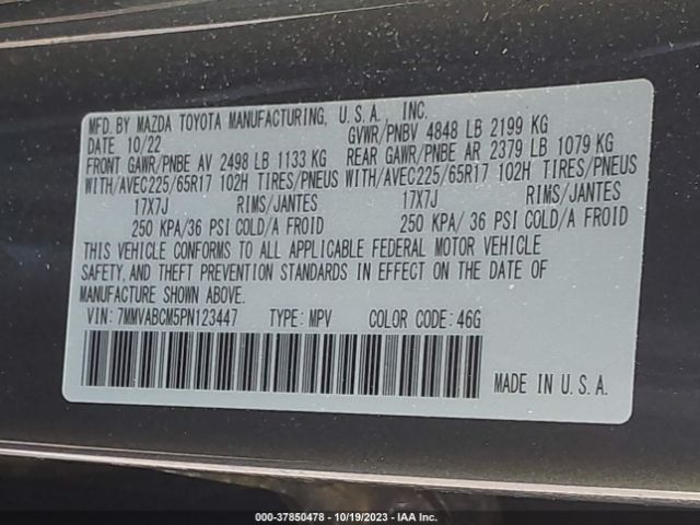 Photo 8 VIN: 7MMVABCM5PN123447 - MAZDA CX-50 