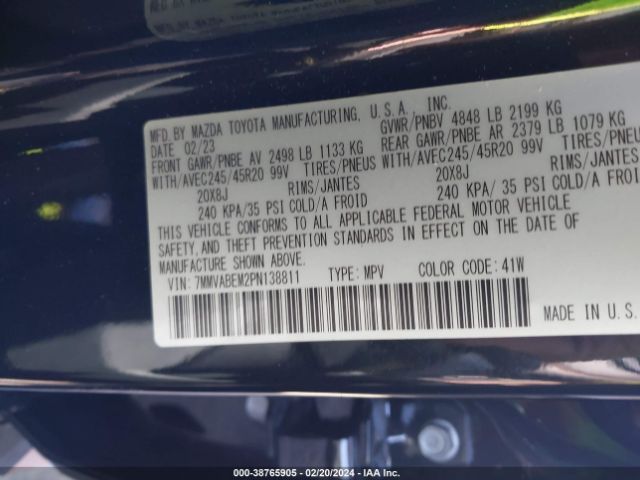 Photo 8 VIN: 7MMVABEM2PN138811 - MAZDA CX-50 