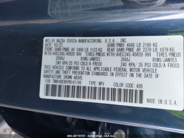 Photo 8 VIN: 7MMVABEM5PN141198 - MAZDA CX-50 