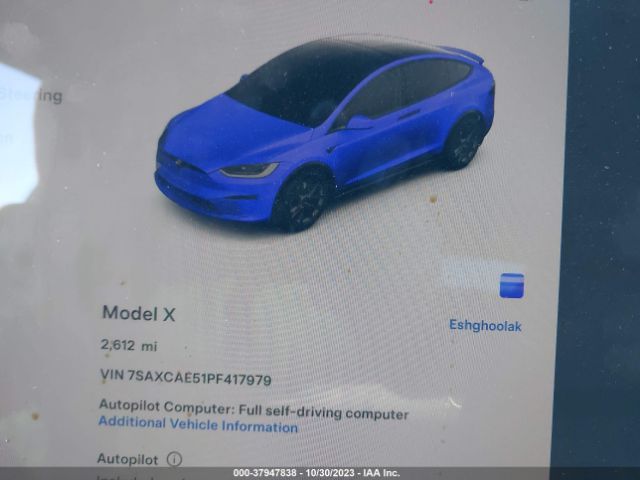 Photo 6 VIN: 7SAXCAE51PF417979 - TESLA MODEL X 