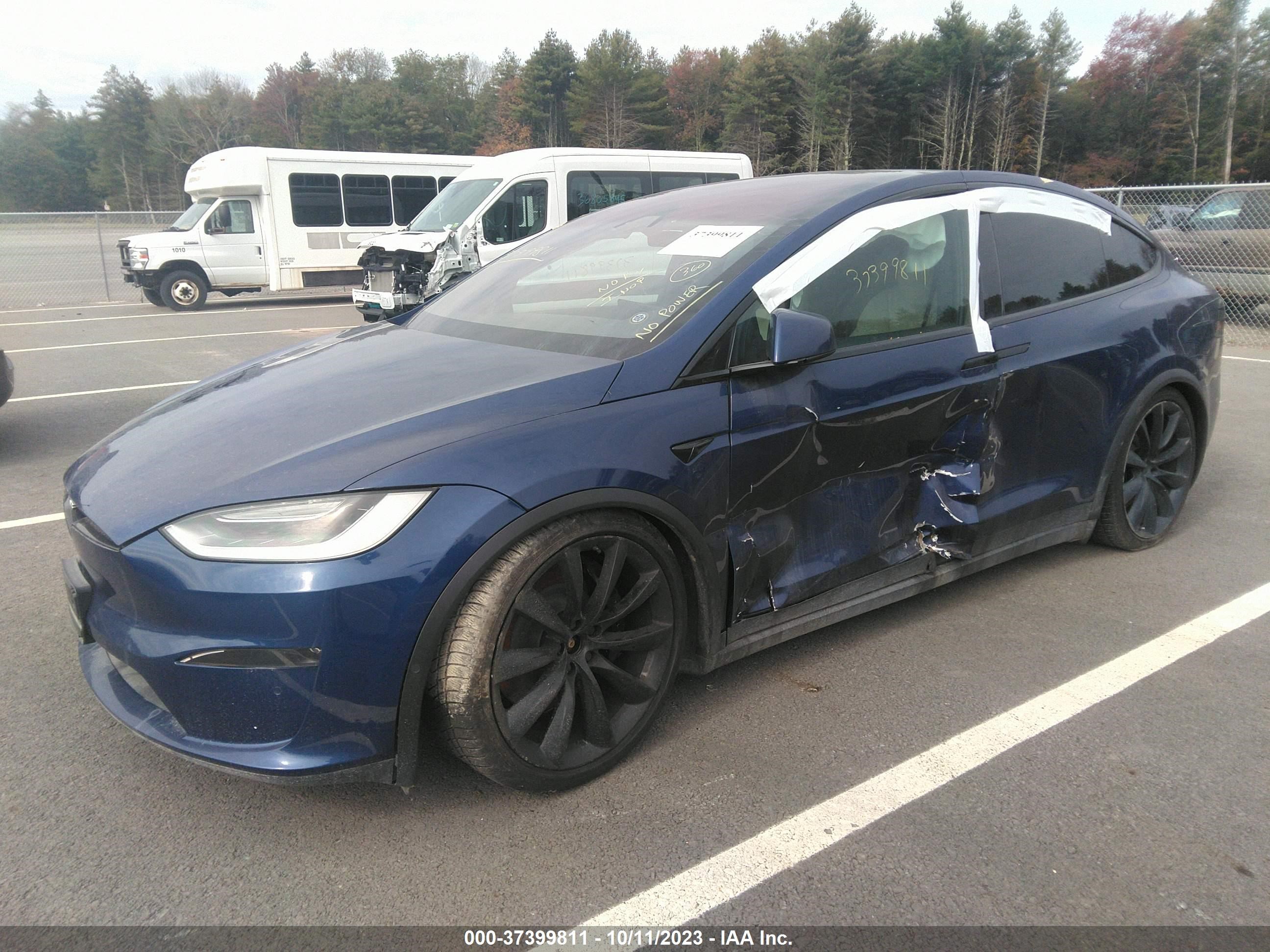 Photo 1 VIN: 7SAXCAE5XNF346486 - TESLA MODEL X 