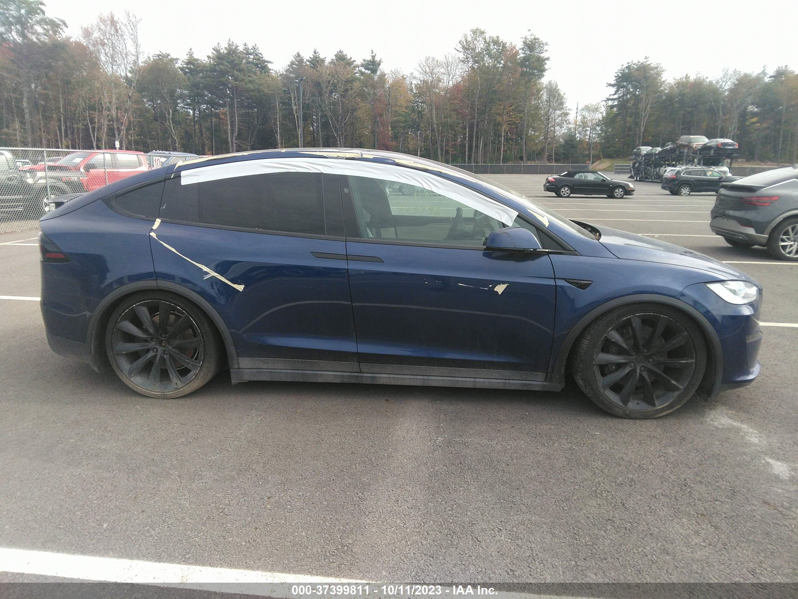 Photo 10 VIN: 7SAXCAE5XNF346486 - TESLA MODEL X 