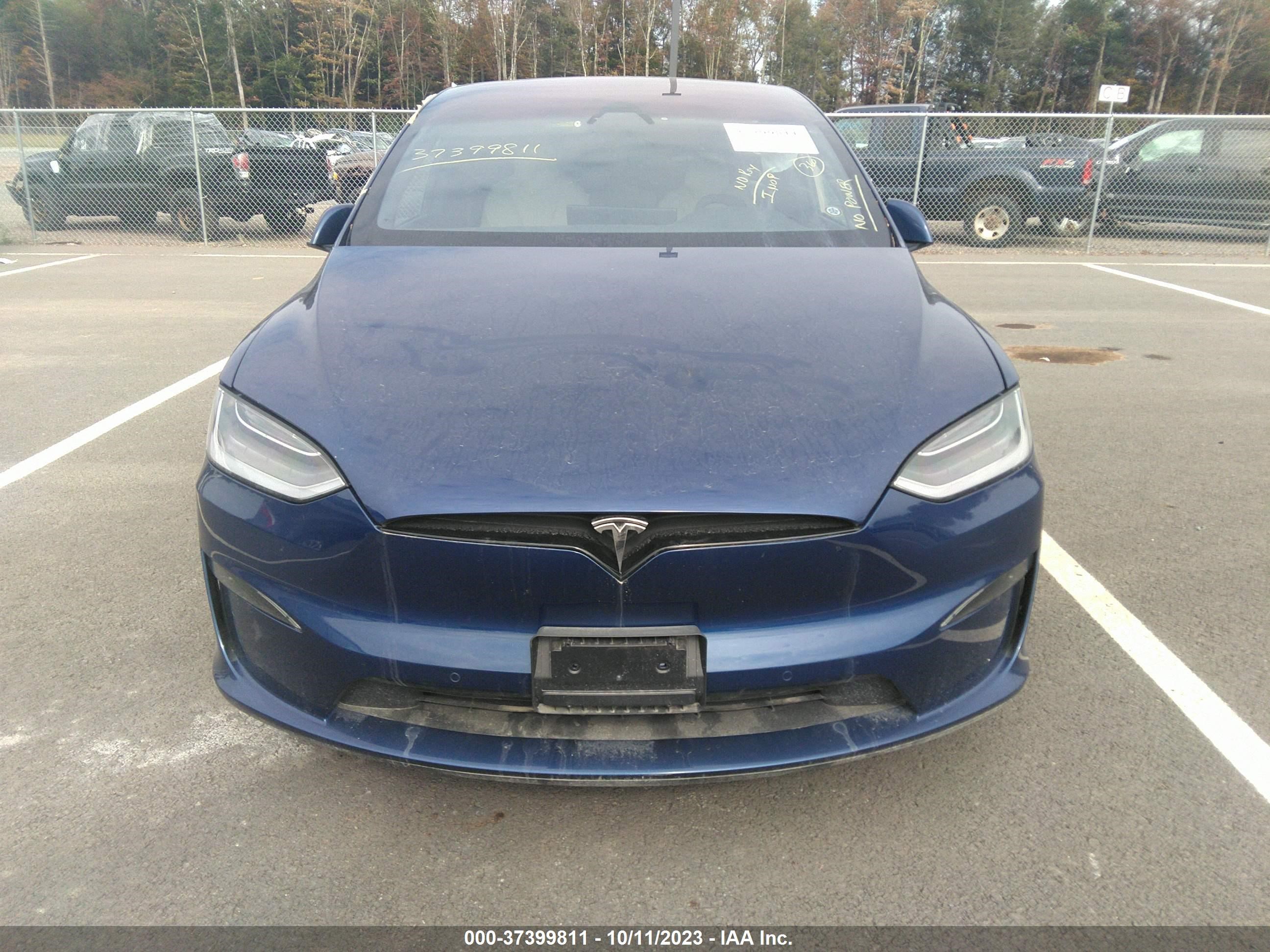 Photo 9 VIN: 7SAXCAE5XNF346486 - TESLA MODEL X 