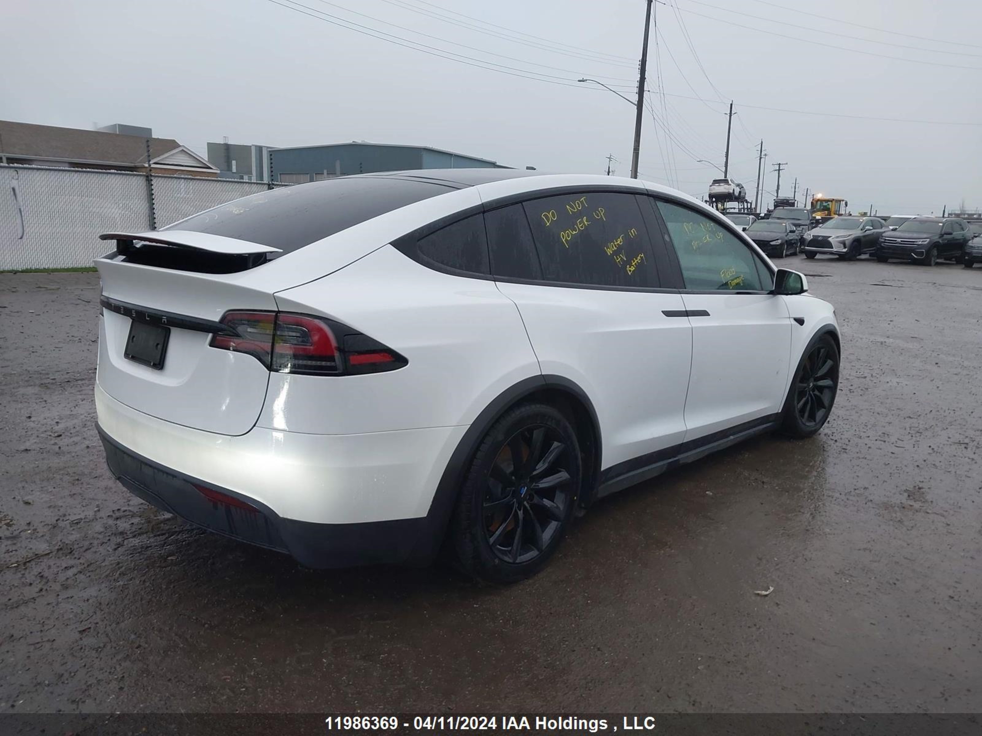 Photo 3 VIN: 7SAXCBE52PF399417 - TESLA MODEL X 