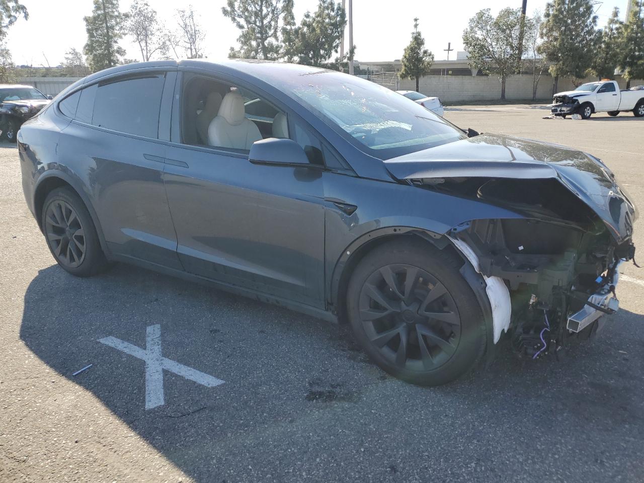 Photo 3 VIN: 7SAXCBE54PF377158 - TESLA MODEL X 