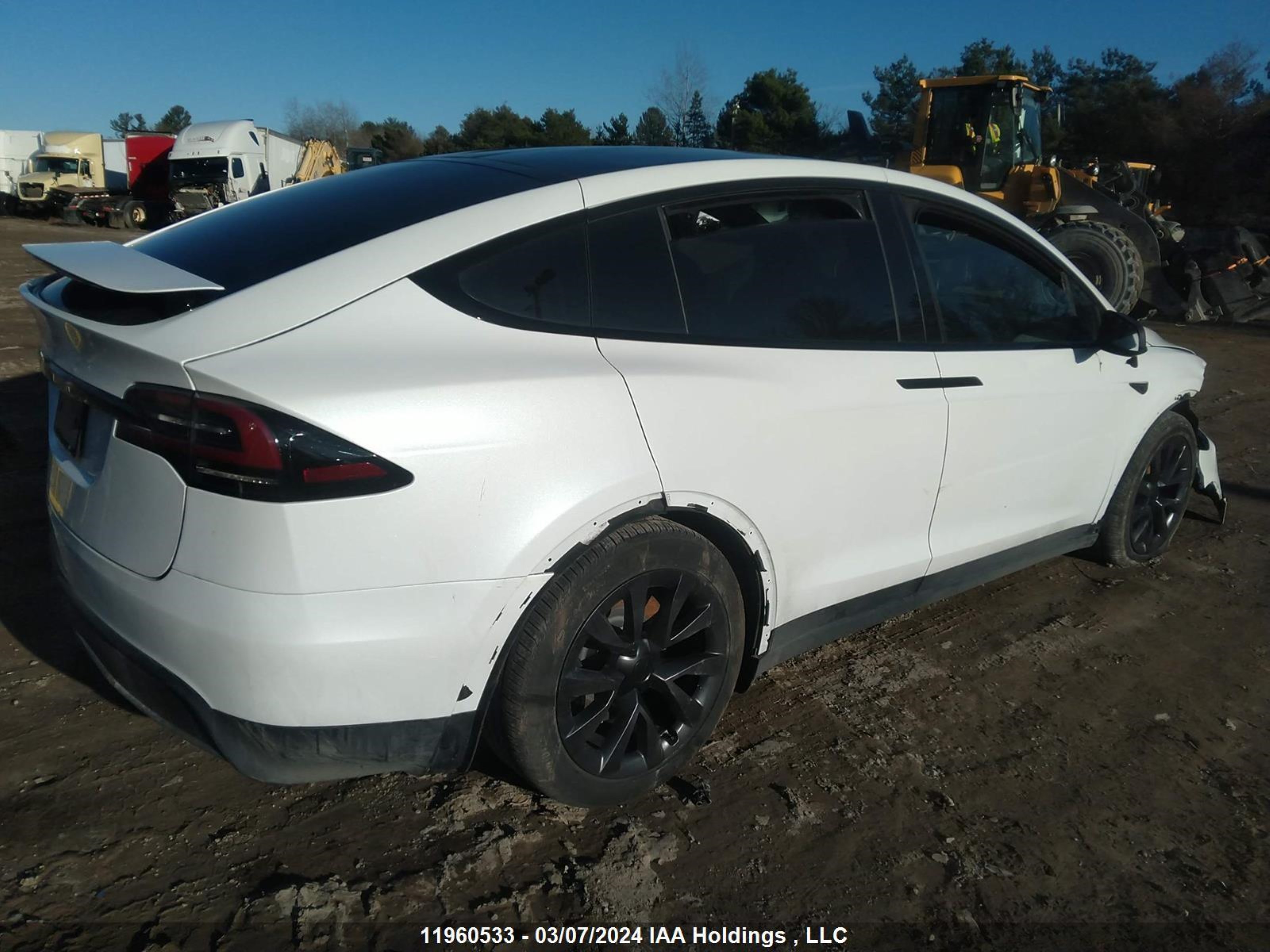 Photo 3 VIN: 7SAXCBE5XPF407876 - TESLA MODEL X 