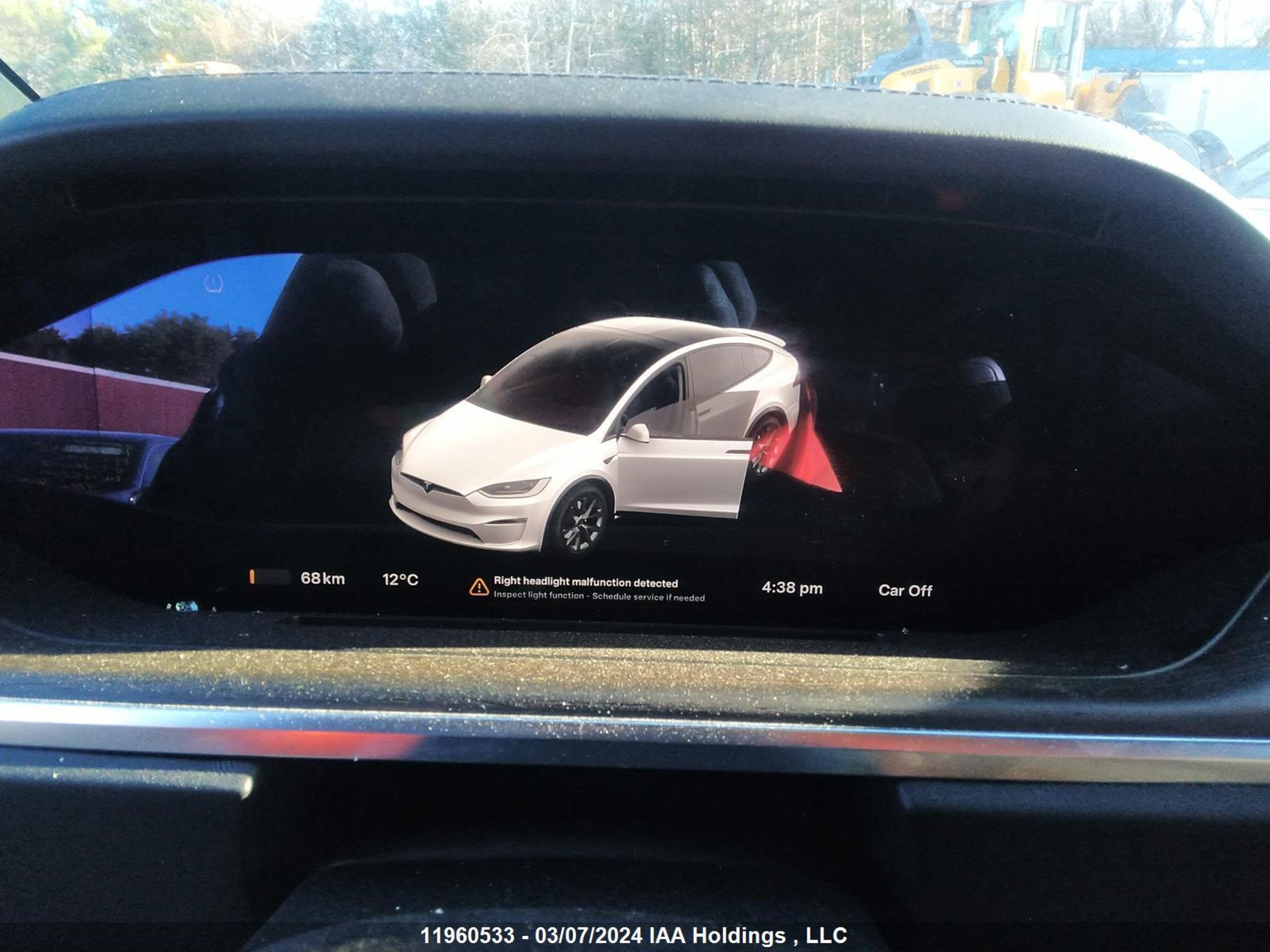 Photo 6 VIN: 7SAXCBE5XPF407876 - TESLA MODEL X 