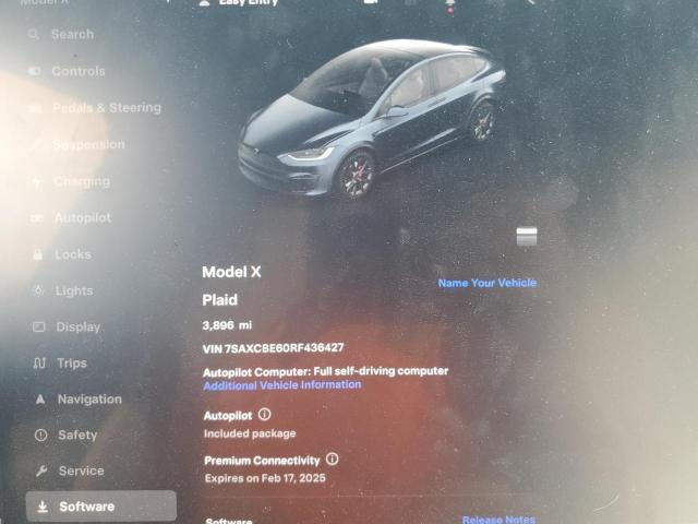 Photo 8 VIN: 7SAXCBE60RF436427 - TESLA MODEL X 