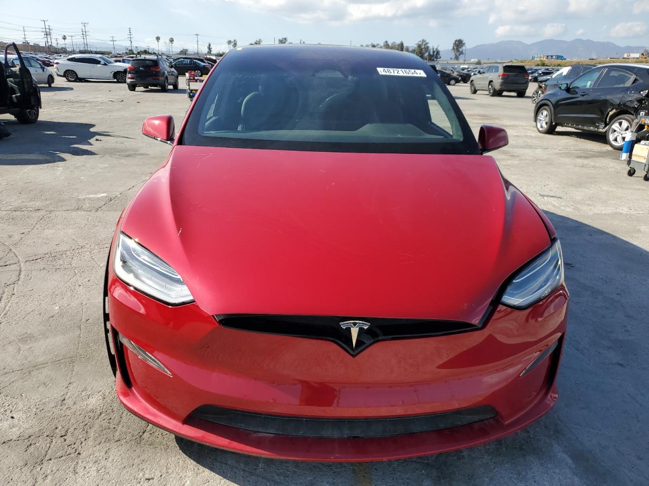 Photo 4 VIN: 7SAXCBE61NF360100 - TESLA MODEL X 