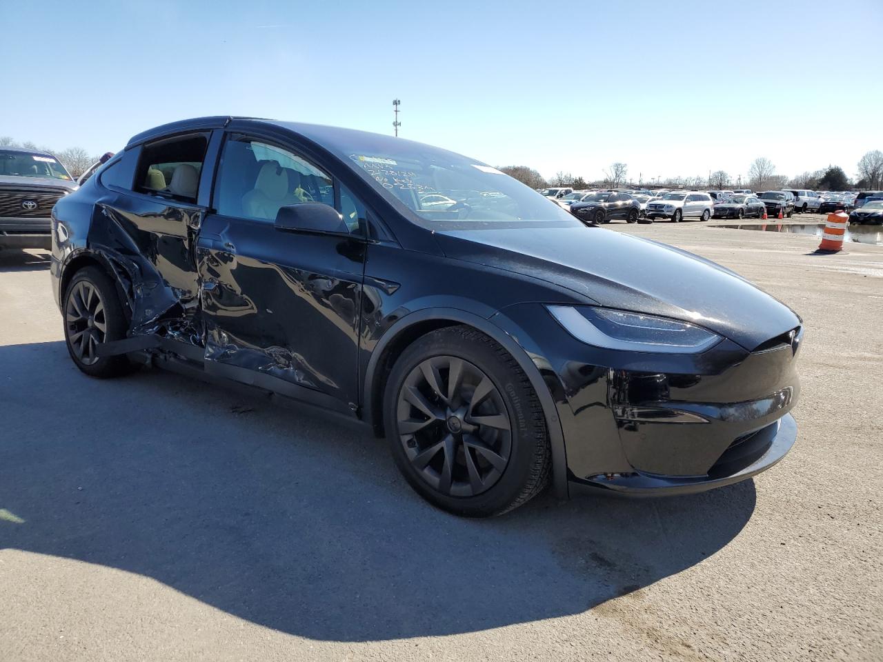 Photo 3 VIN: 7SAXCBE62NF359537 - TESLA MODEL X 