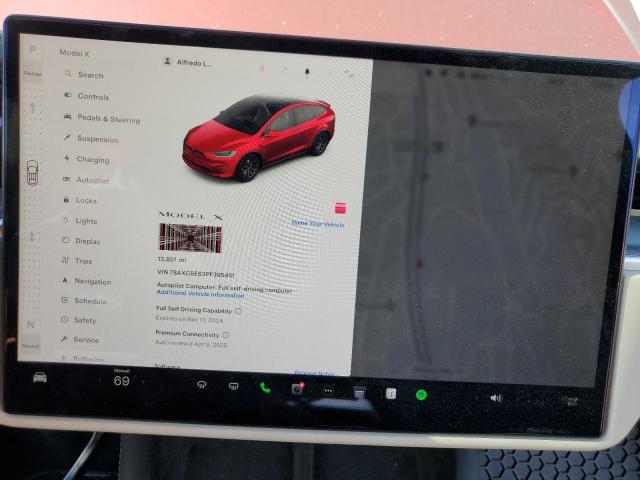 Photo 8 VIN: 7SAXCBE63PF395451 - TESLA MODEL X 