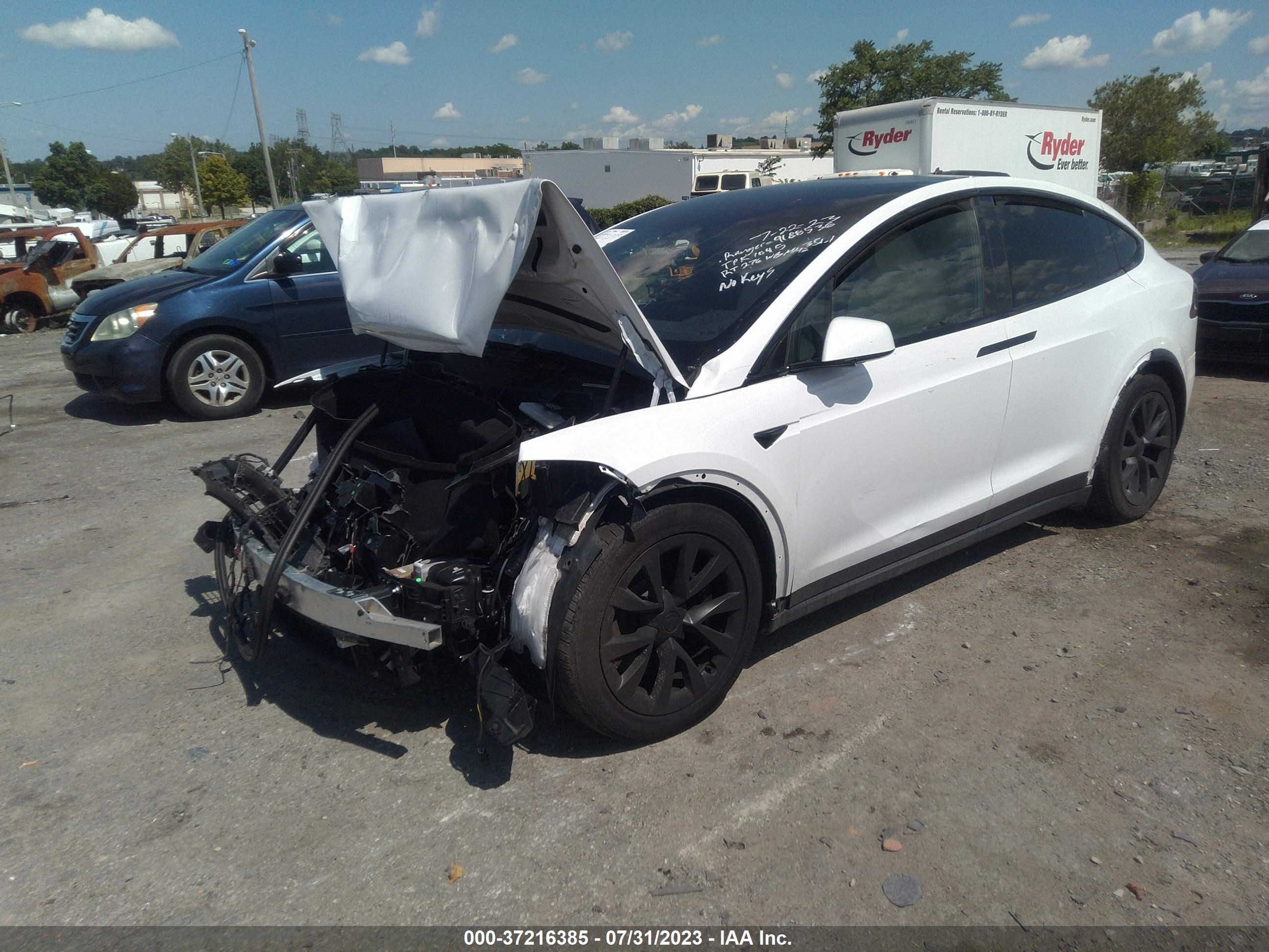 Photo 1 VIN: 7SAXCBE64NF354940 - TESLA MODEL X 