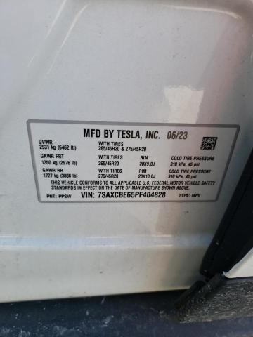 Photo 11 VIN: 7SAXCBE65PF404828 - TESLA MODEL X 