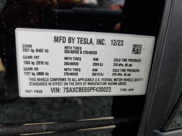 Photo 13 VIN: 7SAXCBE65PF430023 - TESLA MODEL X 